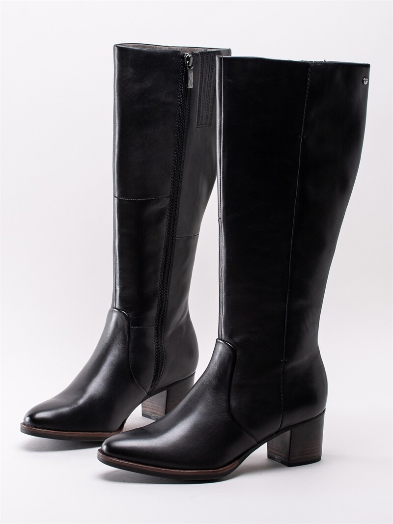Tamaris 1 25510 23 001 Black Svarta klassiska stövlar med Tamaris 1 25510 23 001 Black Svarta klassiska stövlar med