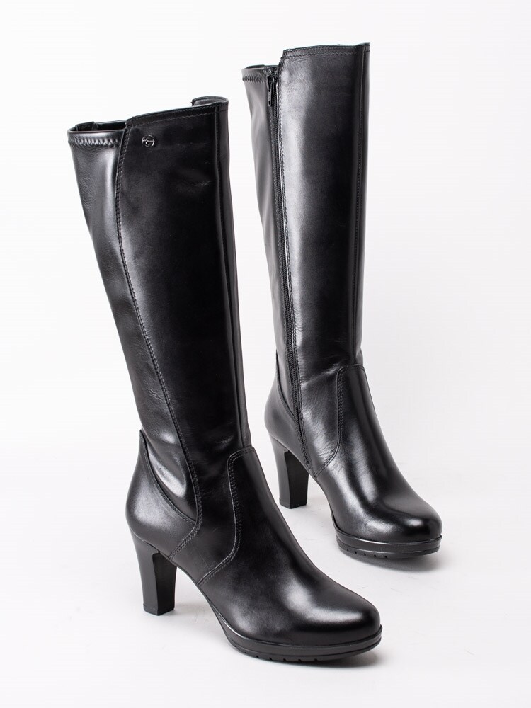 Tamaris 1 25568 25 001 Black – Svarta stövlar i skinn Damskor | Skoman.se Tamaris 1 25568 25 001 Black – Svarta stövlar i skinn Damskor | Skoman.se