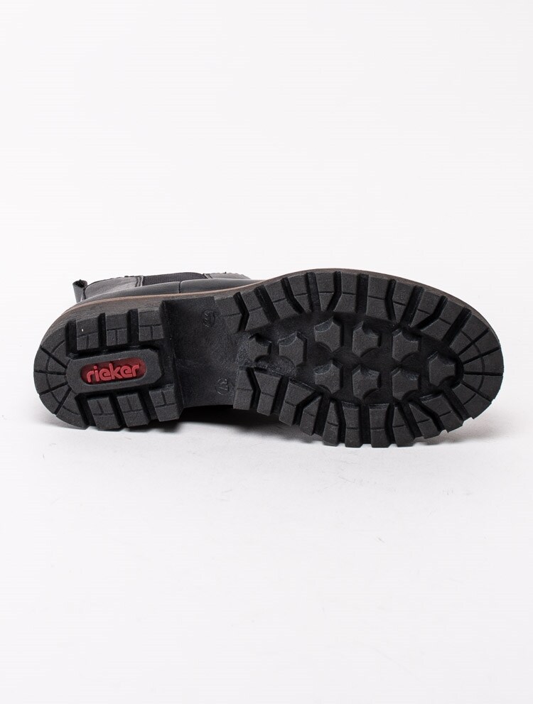 Rieker Black – Svarta fodrade boots i skinn Damskor Rieker Black – Svarta fodrade boots i skinn Damskor