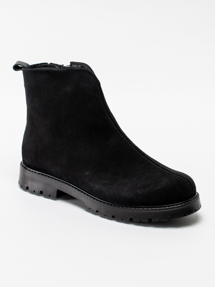 Aaltonen 35917 59 181 Black Svarta ullfodrade boots med Aaltonen 35917 59 181 Black Svarta ullfodrade boots med