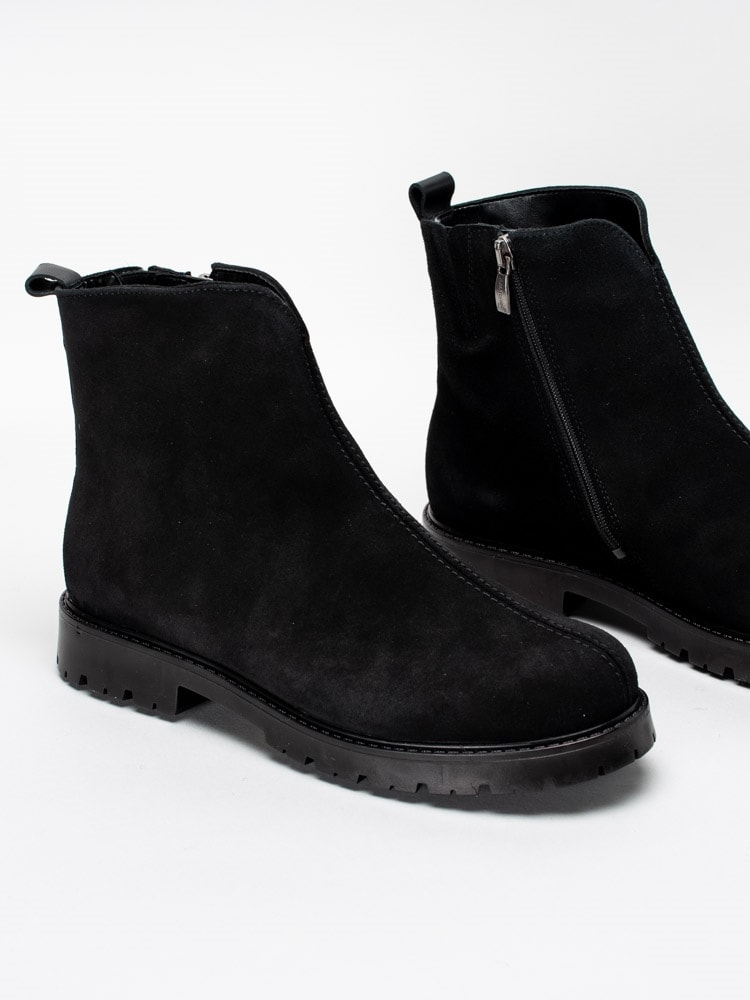 Aaltonen 35917 59 181 Black Svarta ullfodrade boots med Aaltonen 35917 59 181 Black Svarta ullfodrade boots med