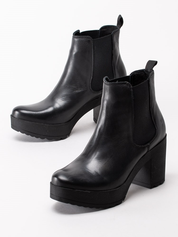 Rosa Negra 837 2038 101 Black – Svarta boots i skinn Rosa Negra Black – Svarta boots i skinn Damskor | Skoman.se