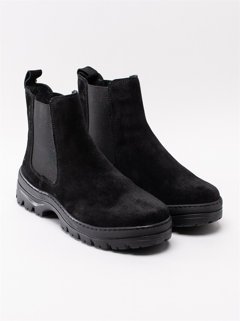 Rio Negra 857 0684 101 Black Svarta fårskinnsfodrade boots Rio Negra 857 0684 101 Black Svarta fårskinnsfodrade boots