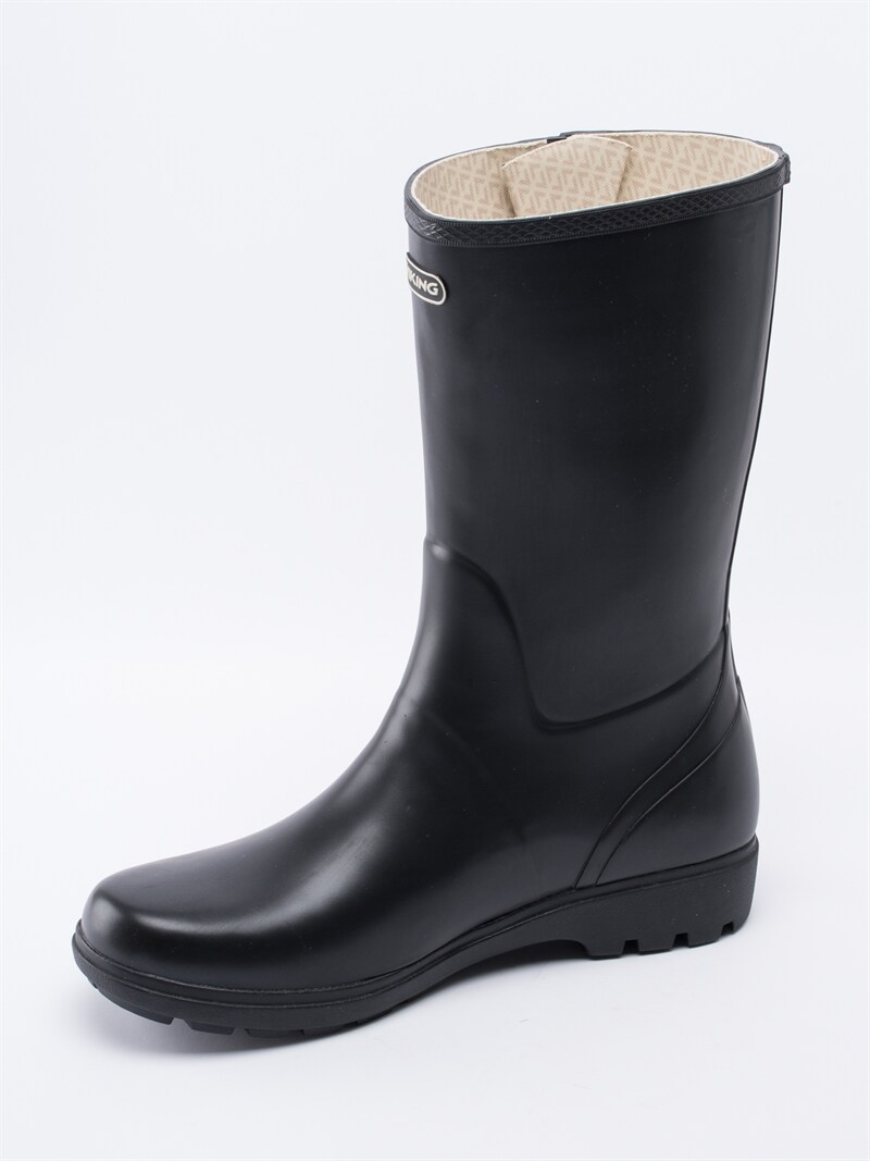 Viking Mira Jr Black Svarta klassiska gummistövlar Viking Mira Jr Black Svarta klassiska gummistövlar