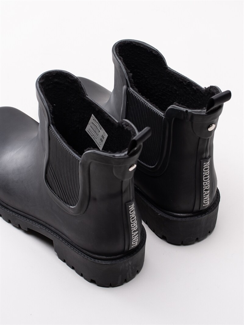 Nordbrandt 218053 90 Black Svarta chelsea gummistövlar Nordbrandt 218053 90 Black Svarta chelsea gummistövlar