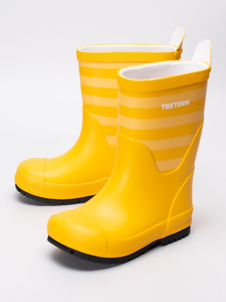 Tretorn Gränna Yellow Gula randiga gummistövlar Barnskor Tretorn Gränna Yellow Gula randiga gummistövlar Barnskor