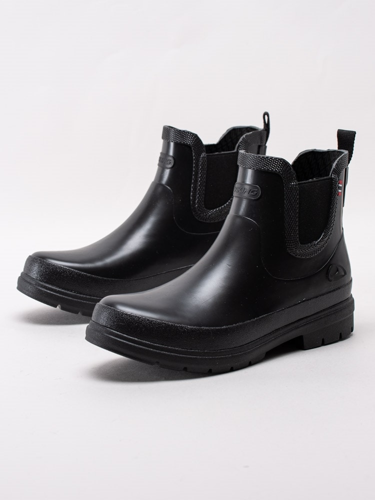 Viking Footwear Ada Jr Black Svarta lågskaftade gummistövlar i juniorstorlekar Barnskor | Skoman Viking Footwear Ada Jr Black Svarta lågskaftade gummistövlar i juniorstorlekar Barnskor | Skoman