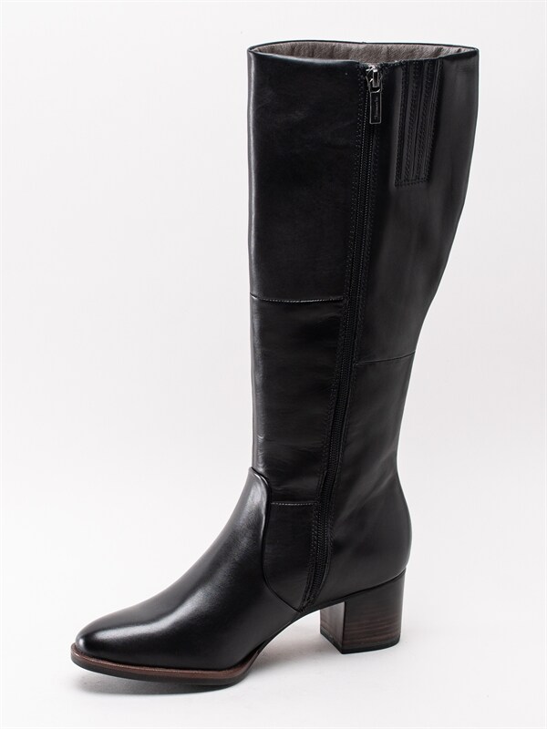 Tamaris 1 25510 23 001 Black Svarta klassiska stövlar med Tamaris 1 25510 23 001 Black Svarta klassiska stövlar med