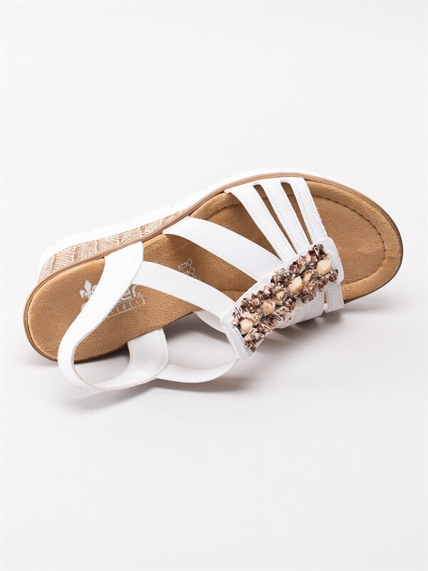 Gabor, Sandaler, Strl: 38, Vit, Skinnimitation Gabor, Sandaler, Strl: 38, Vit, Skinnimitation