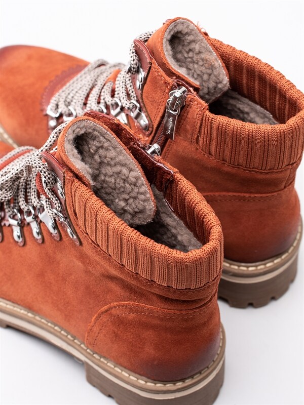 Tamaris 26226 23 Orange varmfodrade pjäxkängor Tamaris 26226 23 Orange varmfodrade pjäxkängor
