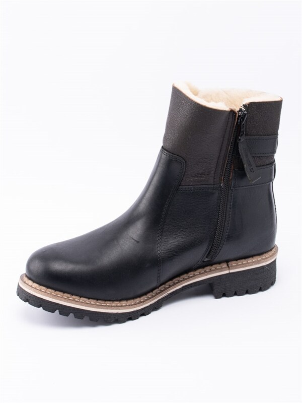 Shepherd Smilla Black Svarta varmfodrade damkängor Shepherd Smilla Black Svarta varmfodrade damkängor