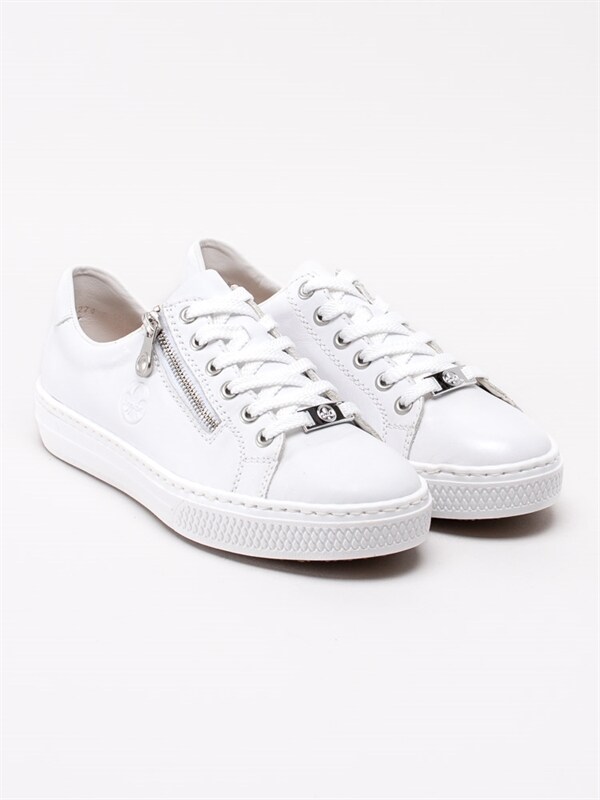 vita sneakers med dragkedja vita sneakers med dragkedja