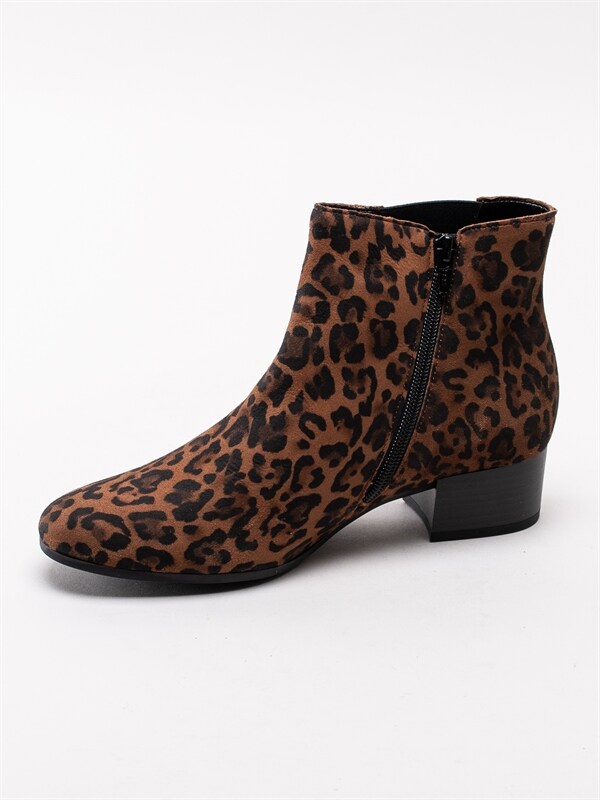 Gabor 32.812 95 Whisky Bruna leopard mönstrade boots Gabor 32.812 95 Whisky Bruna leopard mönstrade boots