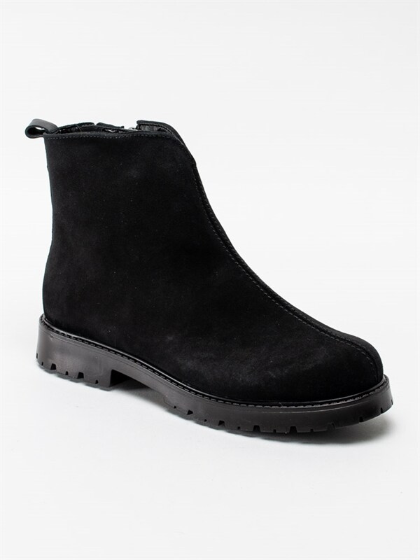 Aaltonen 35917 Svarta ullfodrade boots med broddar Aaltonen 35917 Svarta ullfodrade boots med broddar