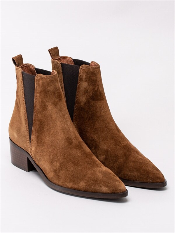 10203004 Billi Bi Babysilk Tabac Bruna korta boots i 10203004 Billi Bi Babysilk Tabac Bruna korta boots i
