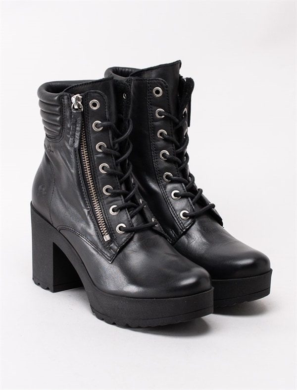 Rosa Negra Black – Svarta boots i skinn Damskor | Skoman.se Rosa Negra Black – Svarta boots i skinn Damskor | Skoman.se