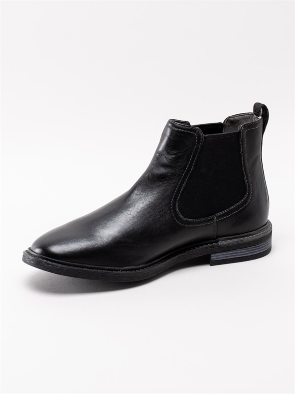 Hush Puppies Davies Black Svarta klassiska chelsea boots i mjukt skinn Herrskor | Skoman.se Hush Puppies Davies Black Svarta klassiska chelsea boots i mjukt skinn Herrskor | Skoman.se