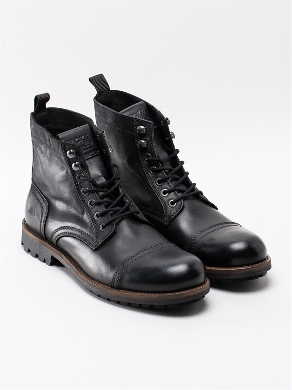 Jack and Jones Eagle Leather Black Svarta klassiska Jack and Jones Eagle Leather Black Svarta klassiska