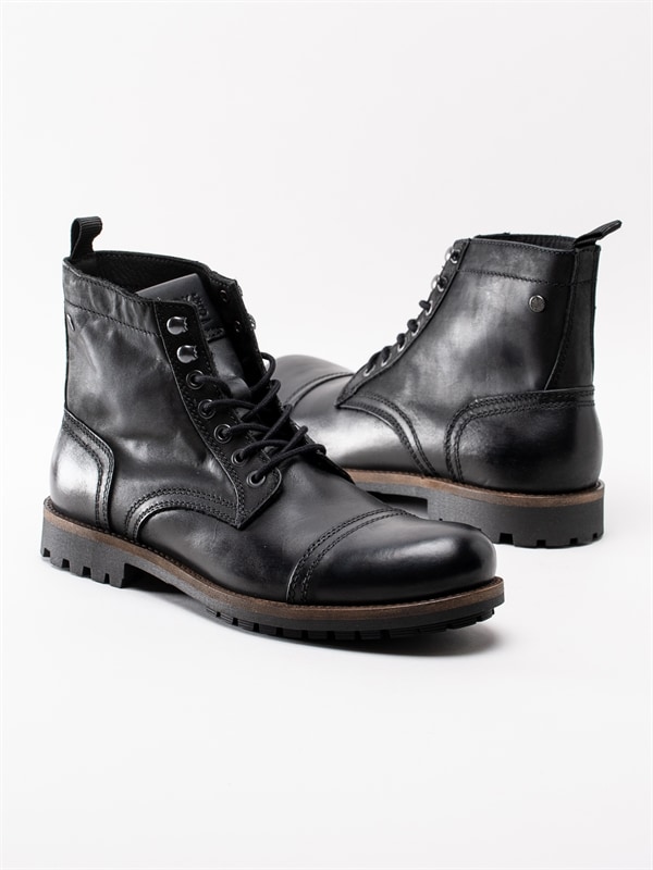 Jack and Jones Eagle Leather Black Svarta klassiska Jack and Jones Eagle Leather Black Svarta klassiska