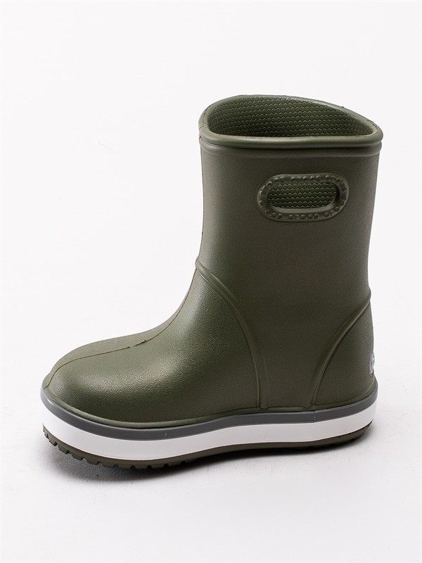 Crocs Crocband Rain Boot K Army Green Mörkgröna superlätta Crocs Crocband Rain Boot K Army Green Mörkgröna superlätta