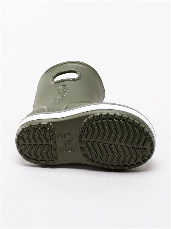 Crocs Crocband Rain Boot K Army Green Mörkgröna superlätta Crocs Crocband Rain Boot K Army Green Mörkgröna superlätta