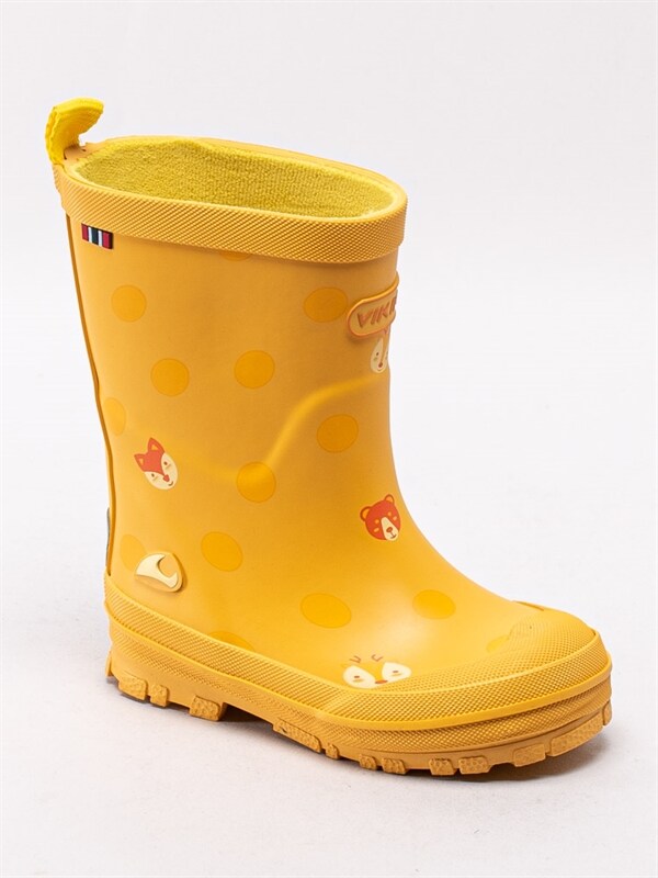 Viking Footwear Hidden Animals Yellow Gula gummistövlar Viking Footwear Hidden Animals Yellow Gula gummistövlar