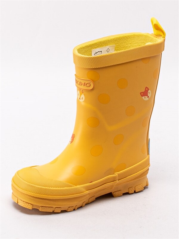 Viking Footwear Hidden Animals Yellow Gula gummistövlar Viking Footwear Hidden Animals Yellow Gula gummistövlar
