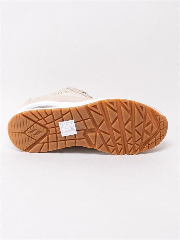 skechers uno two for the show sneakers beige