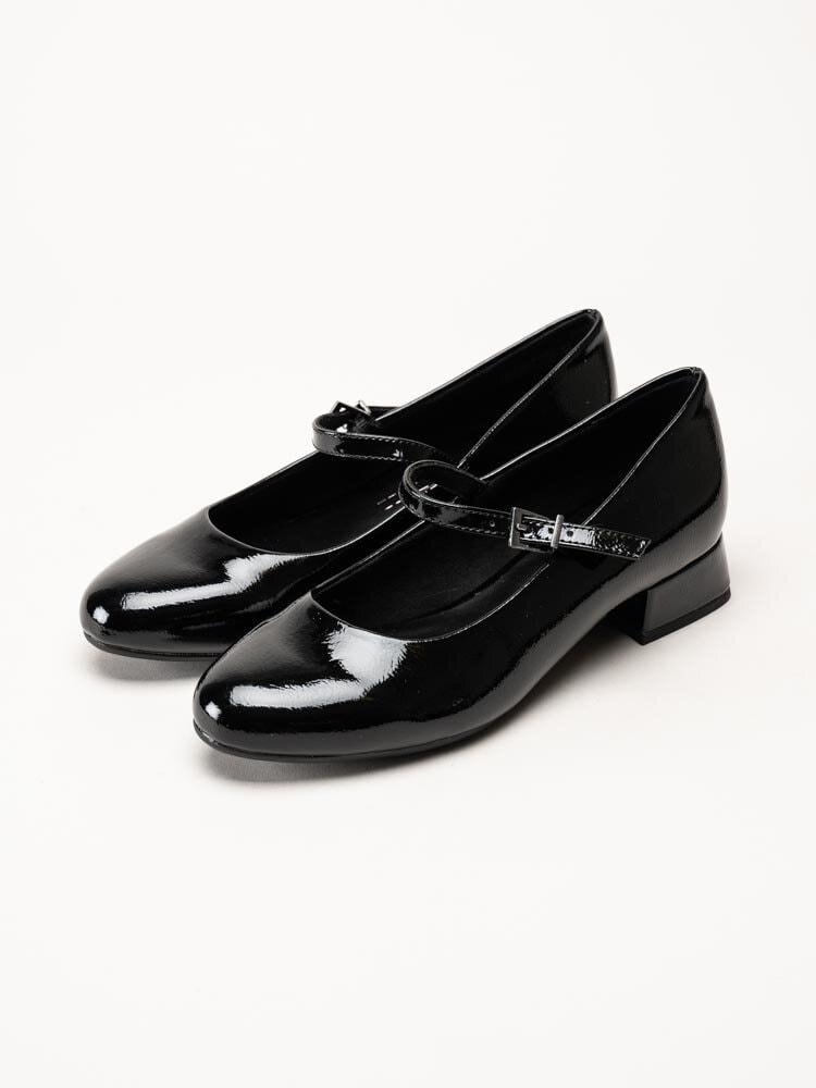 Marco Tozzi - Svarta pumps i lack