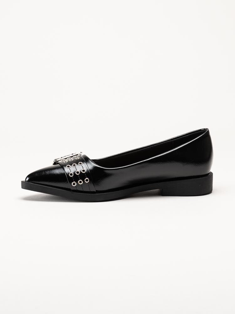 Duffy - Svarta lågklackade pumps