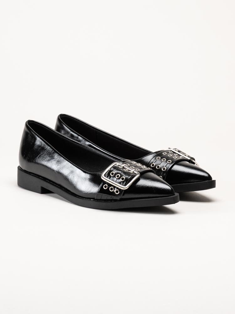 Duffy - Svarta lågklackade pumps