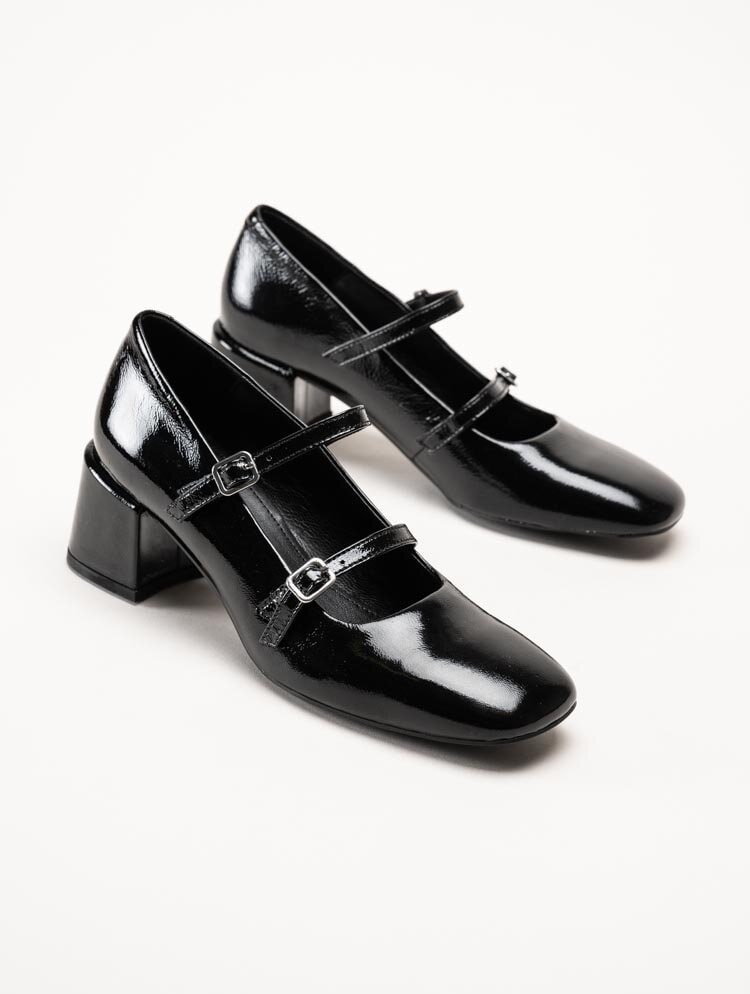 Vagabond - Adison - Svarta pumps i lackskinn