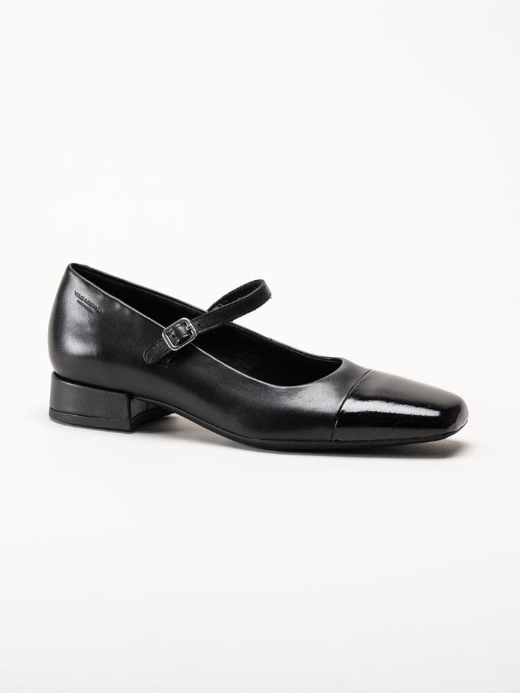 Vagabond - Debbi - Svarta Mary Jane pumps i skinn