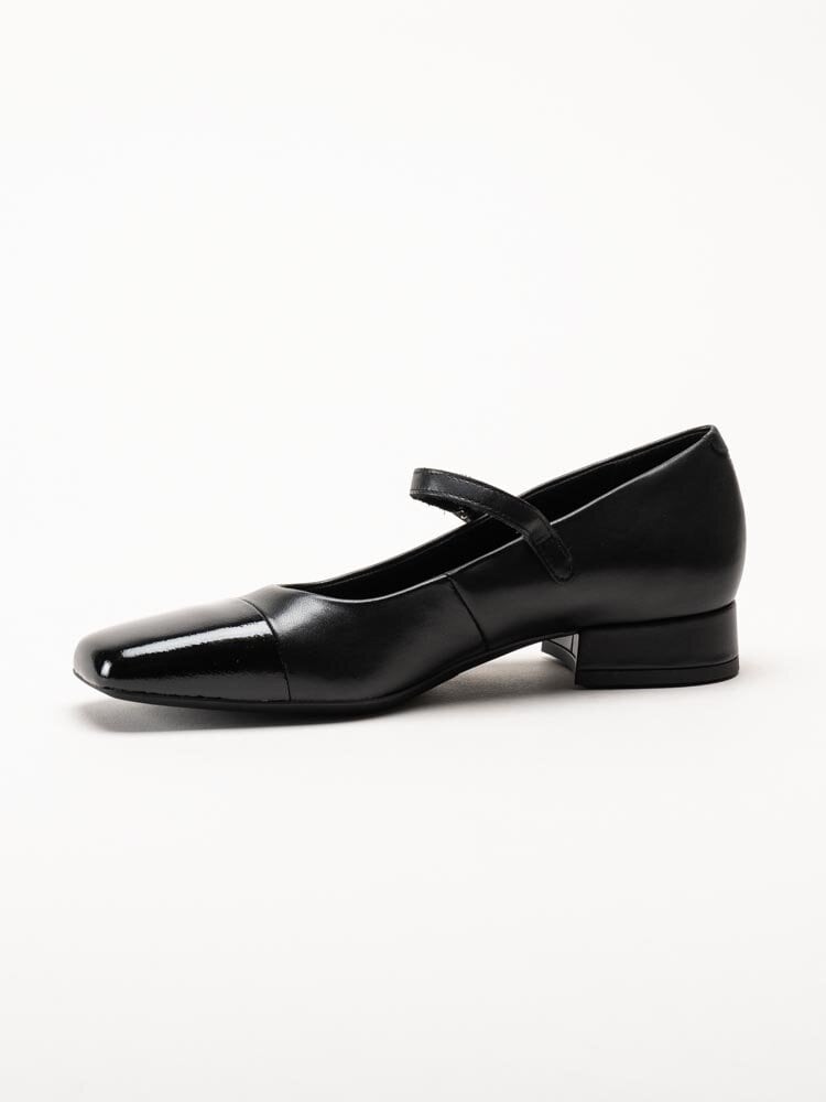 Vagabond - Debbi - Svarta Mary Jane pumps i skinn