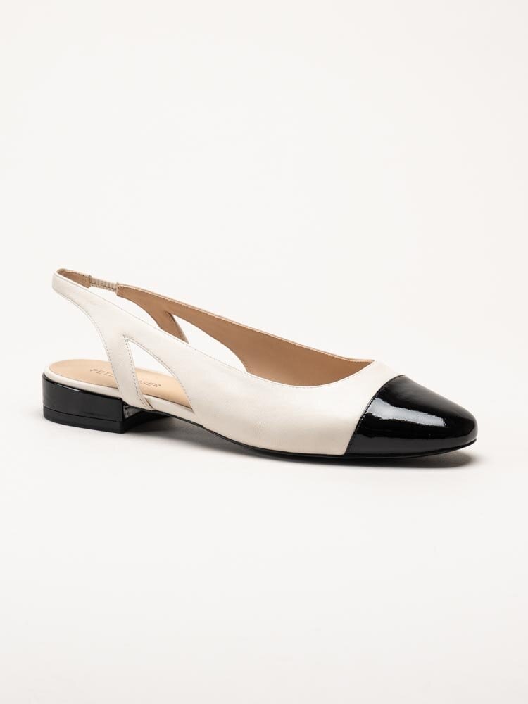 Peter Kaiser - Off white sandaletter i skinn