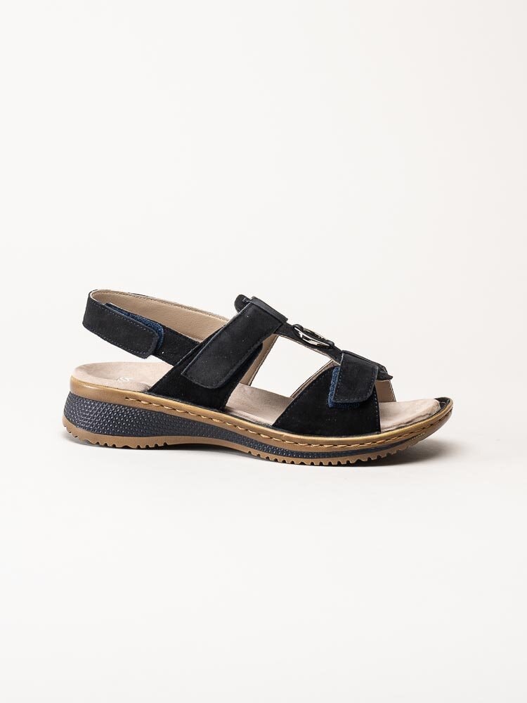 Ara - Hawaii - Mörkblå sandaler i nubuck