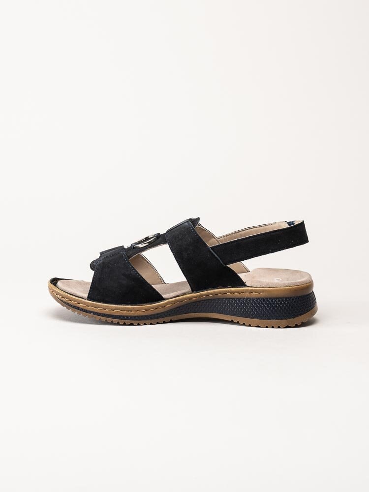 Ara - Hawaii - Mörkblå sandaler i nubuck