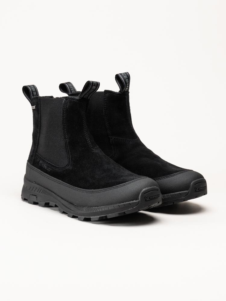 Icebug - Boda Wns Michelin - Svarta chelsea boots i mocka