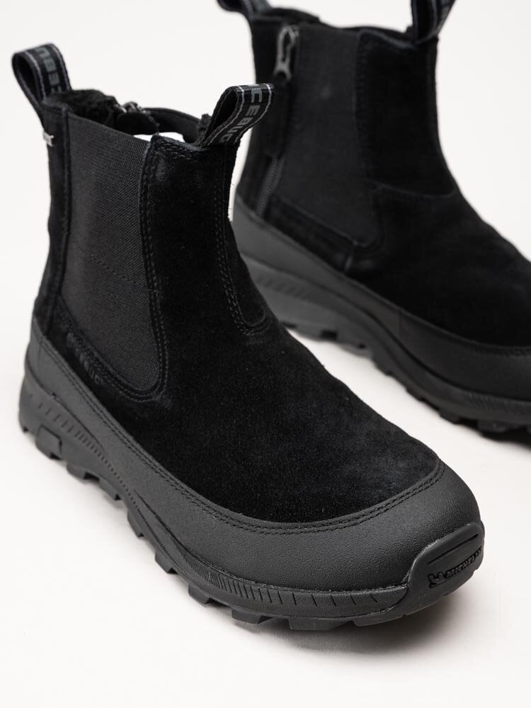 Icebug - Boda Wns Michelin - Svarta chelsea boots i mocka