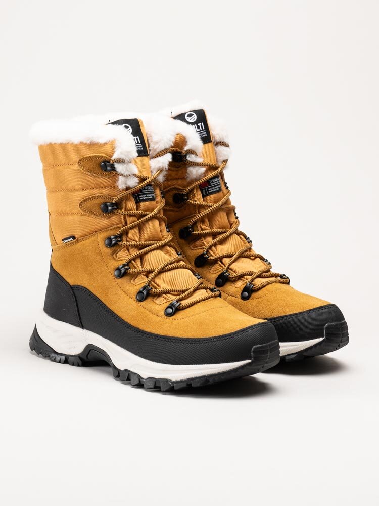 Halti - Tornio Mid Dx Winter boot - Gula fodrade vinterkängor