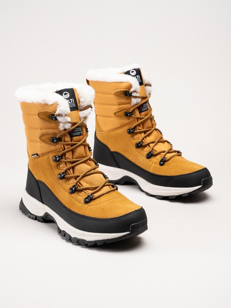 Halti - Tornio Mid Dx Winter boot - Gula fodrade vinterkängor