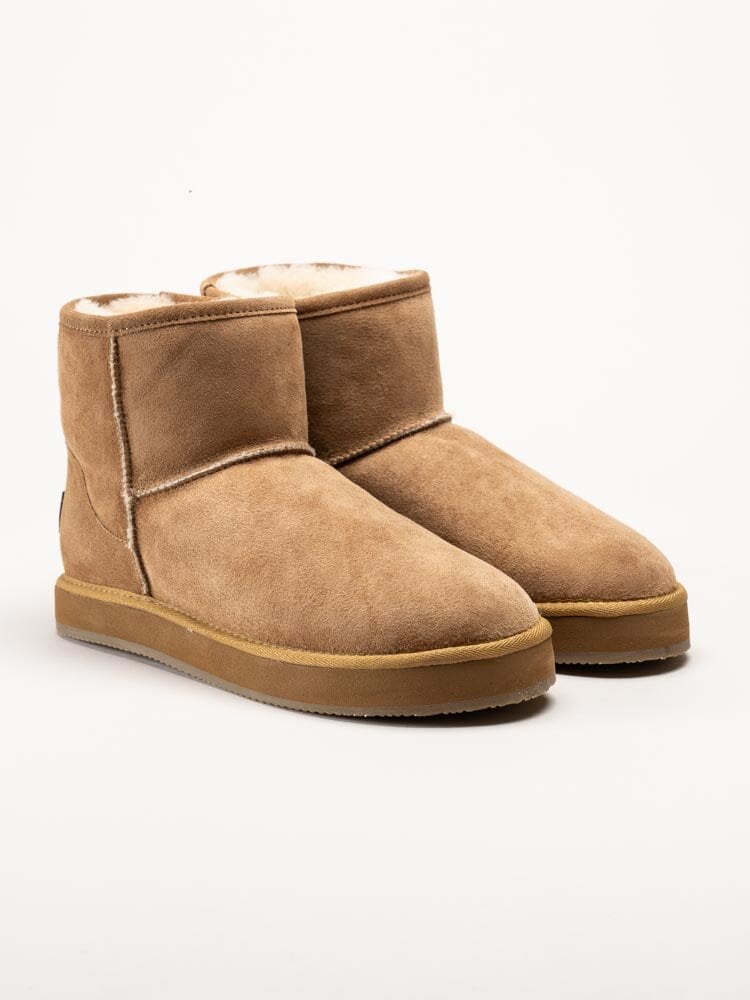 Shepherd - Paris - Ljusbruna fårskinnsfodrade boots