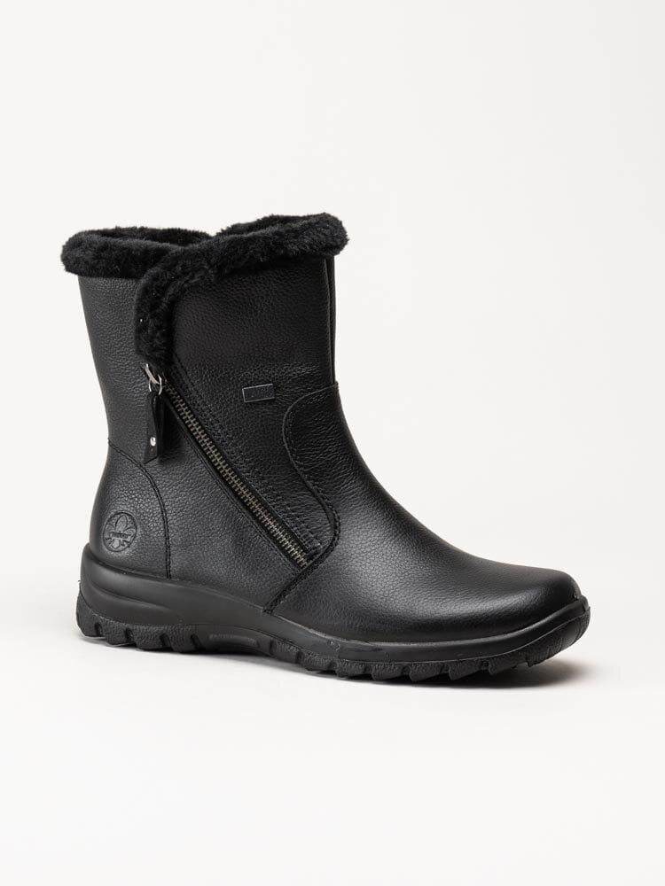 Rieker - Svarta varmfodrade boots