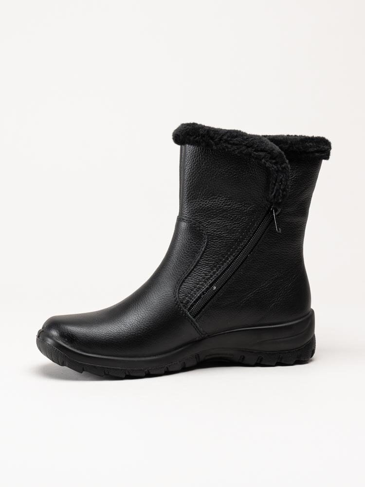 Rieker - Svarta varmfodrade boots