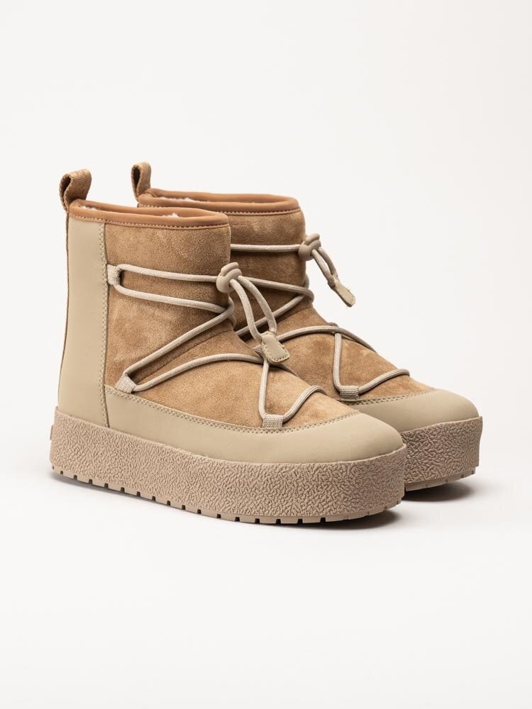 Tretorn - Aspa Hybrid Low - Beige vattentäta boots