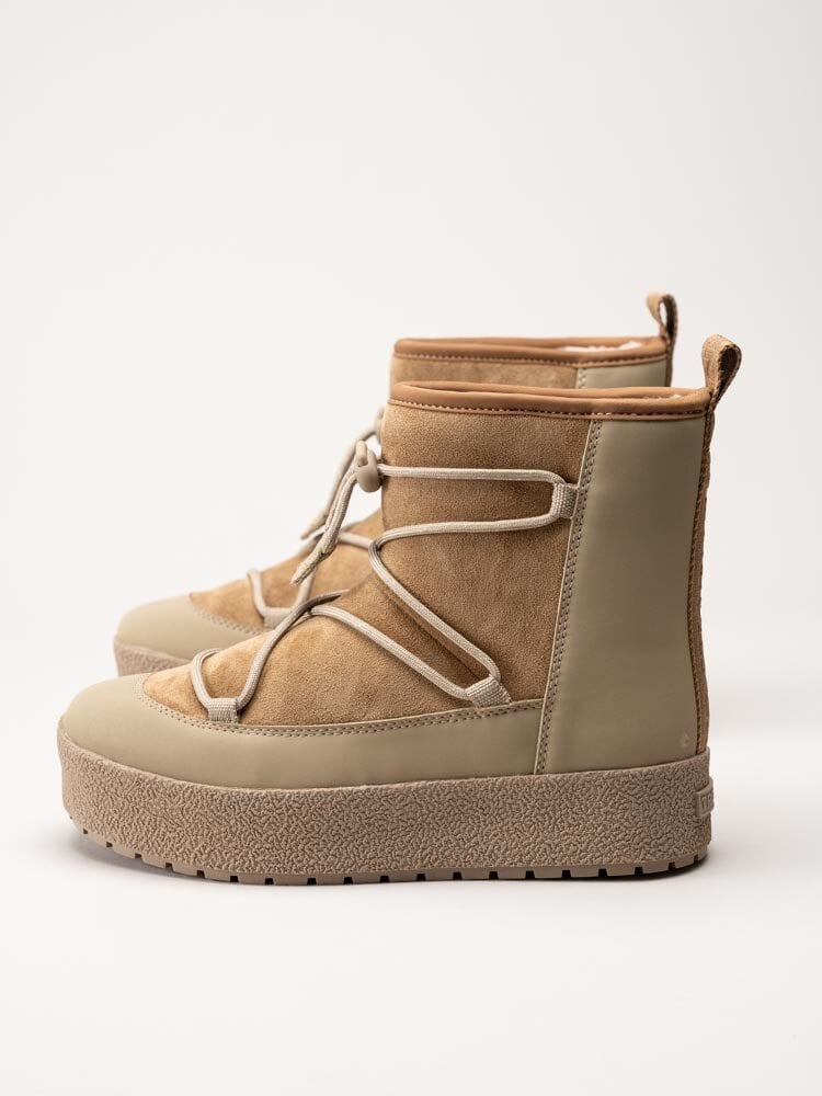 Tretorn - Aspa Hybrid Low - Beige vattentäta boots