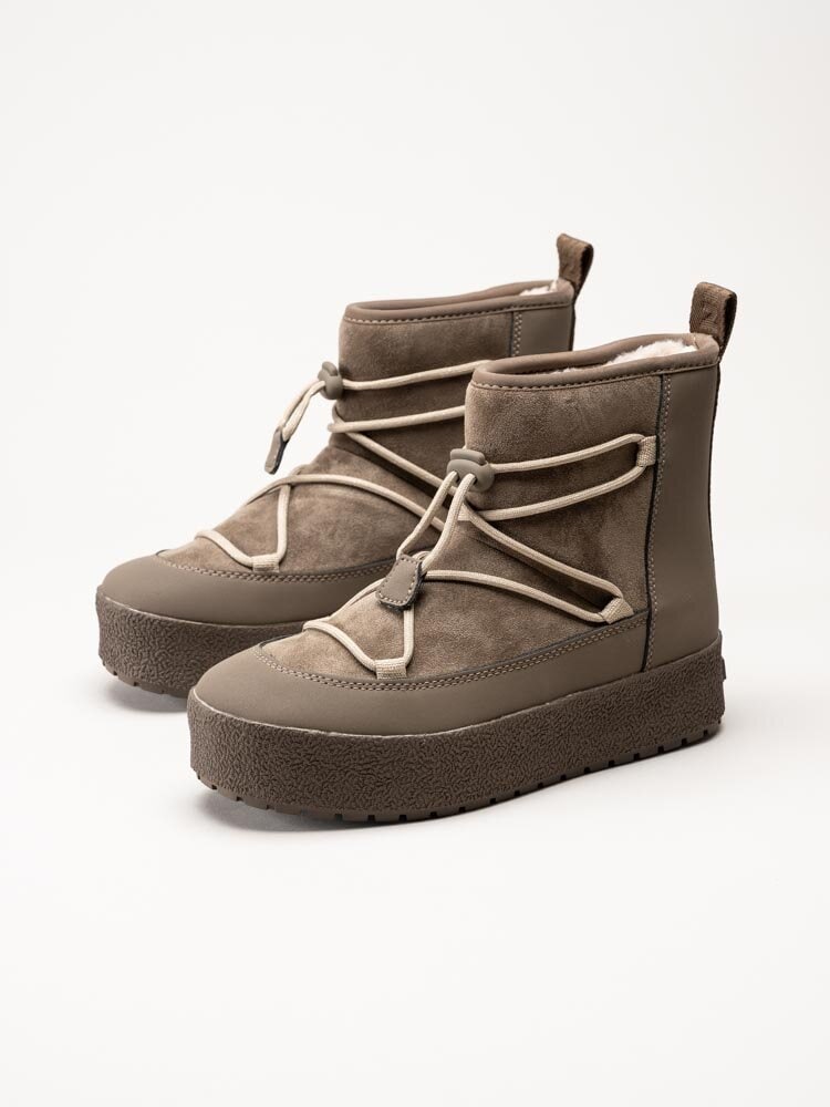 Tretorn - Tretorn Aspa Hybrid Low - Beige vattentäta boots