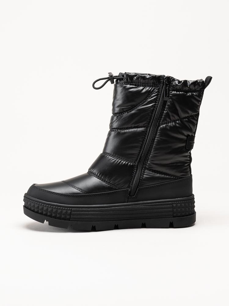 Tamaris - Svarta boots i nylon