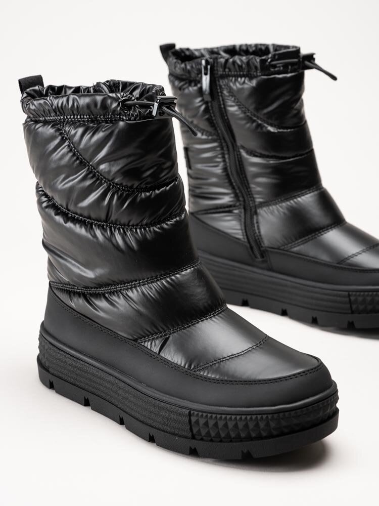 Tamaris - Svarta boots i nylon