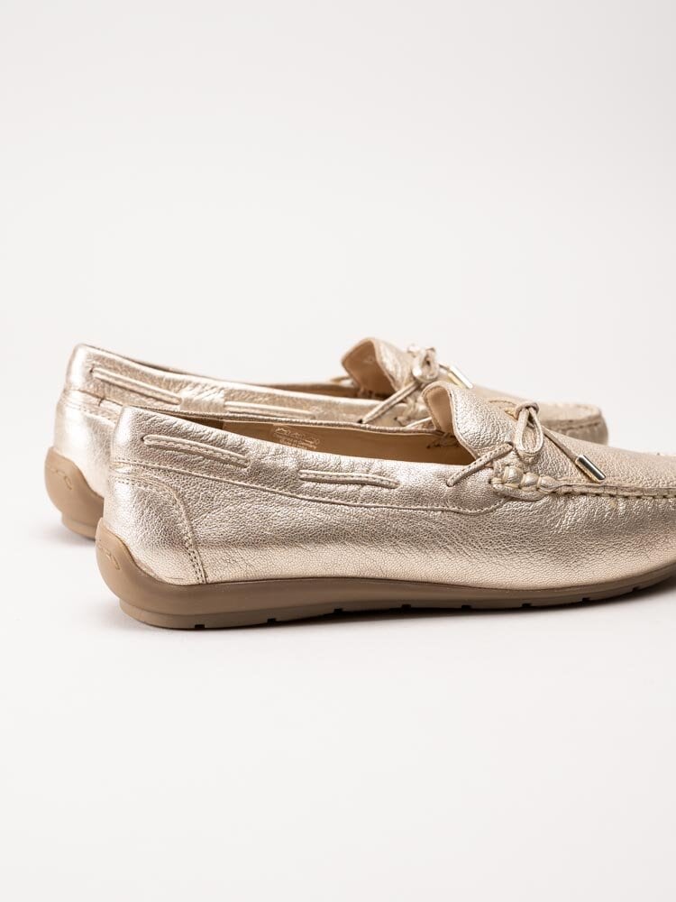 Ara - Alabama Sport - Guldmetallic loafers i skinn